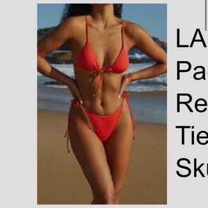 Pacsun Red Bathing Suit